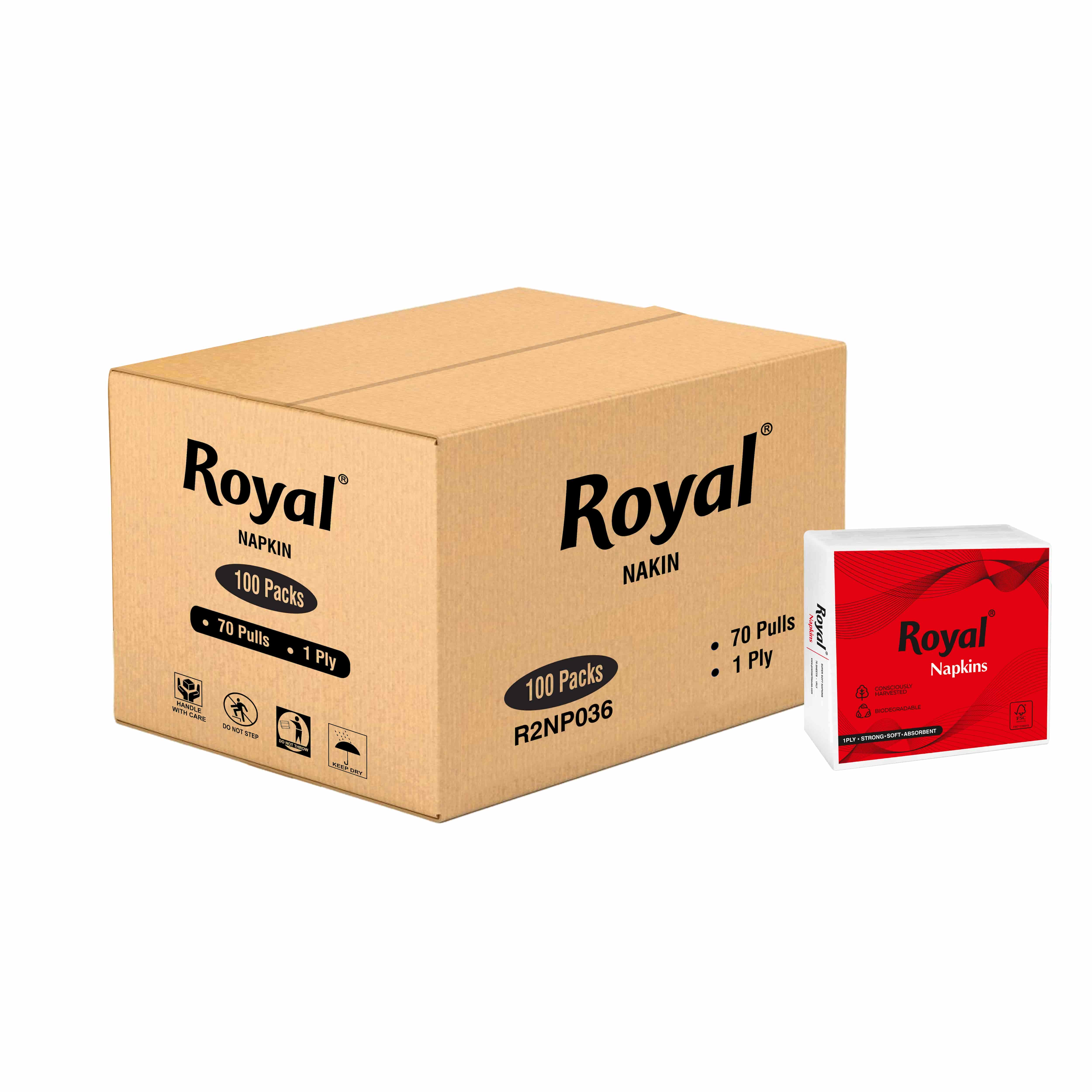 Royal Tissue Paper Napkin 70 pulls